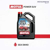 ราคา Motul น้ำมันเครื่องสังเคราห์ะแท้ ดีเซล รุ่น Power SUV 5W 30 5W 40 7 ลิตร 1ลิตร (54356304512)