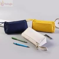 ราคา ปากกาพกพา YOLOGO หลายจุ ช่องใส่หลายช่อง ที่จัดระเบียบดินสอ สีพื้น วัสดุทนทาน น้ําหนักเบา โรงเรียนเครื่องสําอางเดินทาง ที่ทํางานและเดินทางใช้ (56757012341)