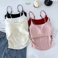 ราคา ชุดชั้นในแขนกุดยกทรงและเสื้อกั๊กแขวน เสริมเต้านมด้วยเบาะบาง เหมาะสำหรับใส่วันdaily wear (50358044479)