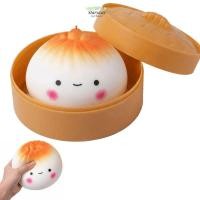 ราคา STARYSWAY ของเล่นสกุชชี่ซาลาเปา กลิตเตอร์พร้อมหม้อนึ่ง ซาลาเปายัดไส้นึ่ง Squishy Pinch Le Soft Fidget Slow Resilience Stress Relief Sensory Ball เครื่องมือผ่อนคลาย (48608010995)