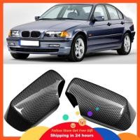 ราคา Honglai Honglai CFTGIW คาร์บอนไฟเบอร์ ABS กระจกมองหลังกระจก Protector เพิ่มด้านข้างดัดแปลงอุปกรณ์เสริมภายนอกเหมาะสำหรับ E46 1998 2005 (57408389667)