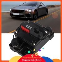 ราคา Honglai Honglai 12V เบรกเกอร์สำหรับเครื่องเสียงรถยนต์และระบบวิดีโอรีเซ็ตฟิวส์อินไลน์พร้อมเคสกันน้ำติดตั้งง่ายรีเซ็ตด้วยตนเอง (53558406419)