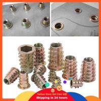 ราคา Honglai Honglai 100 ชิ้นสกรูเกลียวตัวยึดเหล็กชุบสังกะสี Hex ซ็อกเก็ตไดรฟ์ใส่ถั่วชุด M4 M5 M6 M8 M10 พร้อมกล่องเก็บของ (53258196430)