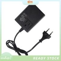 ราคา ecshop1 ph 200W AC 220V ถึง 110V ลดหม้อแปลงไฟฟ้าแปลง Travel Power EU Plug Adapter (47658397873)