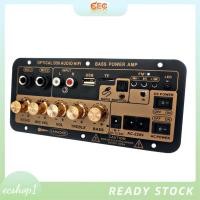 ราคา ecshop1 ph 1 ชุด D50 บอร์ดเครื่องขยายเสียงพร้อมเสียงบลูทูธ AMP USB วิทยุ FM เครื่องเล่น TF สีดําสําหรับรถบ้าน EU Plug (53408382384)