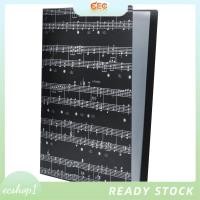 ราคา ecshop1 ph แฟ้มโน้ตเพลงสีดํา โฟลเดอร์เก็บกระดาษ เอกสาร ที่ใส่แฟ้มแผ่นเปล่า พลาสติก A4 ขนาด 40 กระเป๋า แผ่นเพลง สีดํา (41429845147)