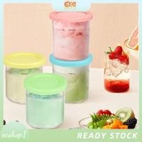 ราคา ecshop1 ph 4 ชิ้นไอศกรีม Pints และฝาปิดสําหรับ Creami NC301 NC300 NC299AMZ Series ภาชนะเก็บไอศกรีมอาหารตู้แช่แข็งเปลี่ยน (53208377619)