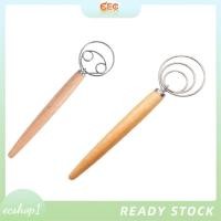 ราคา ecshop1 ph ที่ตีแป้งสแตนเลสสไตล์ดัตช์แป้งขนมปังผสมมือด้ามไม้ครัว (50508379458)