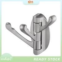 ราคา ecshop1 ปริญญาเอก 1ชิ้นตะขอหมุนโลหะแข็งพับผ้าขนหนูตะขอแปรงโลหะผสมสังกะสีแขนหมุนสวิงอาร์มสามตะขอเสื้อแขวนติดผนัง (40979841262)