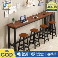 ราคา I D โต๊ะบาร์ไม้ทรงสูง180 160 140 120cm โต๊ะกินข้าว บาร์คาเฟ่ สำหรับบาร์ตกแต่งร้าน โครงเหล็กหนาคุณภาพดี แข็งแรงทนทาน (44119363315)