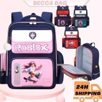 ราคา In stock Robloxs girl patter nกระเป๋านักเรียน กระเป๋าเป้สะพายหลัง กระเป๋านักเรียนเด็ก กระเป๋านักเรียนเด็ก ประถม กระเป๋านักเรียนหญิง (28814145122)