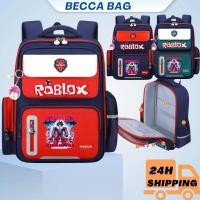 ราคา In stock Roblox กระเป๋านักเรียน กระเป๋าเป้สะพายหลัง กระเป๋าเด็ก กระเป๋านักเรียนเด็ก school bag backpack (26713757299)