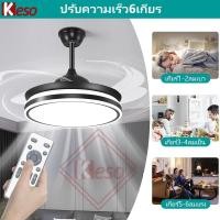 ราคา Keso หลอดไฟ led พัดลมเพดาน 72W หลอดไฟ led กลม 3 สี ปรับทิศทาง เกียร์สำหรับห้องนอนห้องนั่ง (43250512062)