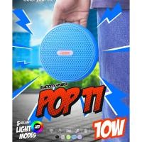 ราคา ลำโพงบลูทูธ d power รุ่น POP 11 กำลังขับ 10 วัตต์ สามารถเล่นเพลงผ่านบลูทูธ และ Mp3 ผ่านช่องเสียบ USB ได้ ประกัน 1 ปี (28152762706)