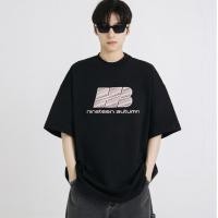 ราคา ตัวอักษรพิมพ์ลายผ้าคอตตอน100 เสื้อยืดผู้ชาย แฟชั่น เสื้อยืด oversize เสื้อผ้าแฟชั่นแนวสตรีท T shirt (56756768359)