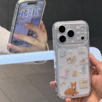 ราคา Deer เหมาะสําหรับ Apple 17pro 15promax 16 เคสโทรศัพท์ 14 13 12 Soft XR XS รวมทุกอย่าง 7plus เคสโทรศัพท์โปร่งใส (52104540915)