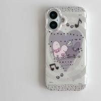ราคา เพลงกระต่ายคู่เหมาะสําหรับ Apple 15 17promax เคสโทรศัพท์ iPhone14 สไตล์ใหม่ 13 สองชั้น imd16 เคสโทรศัพท์ (44276192945)