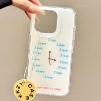 ราคา นาฬิกาภาษาอังกฤษ เหมาะสําหรับ iPhone17promax 15plus เคสโทรศัพท์ 15 Apple 14 16 13 เคสโทรศัพท์สร้างสรรค์ (52752593406)