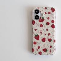 ราคา Polka Dot Strawberry เหมาะสําหรับ Apple 17PROMAX เคสโทรศัพท์ 16 15 14 13 12 11iPhone14P Soft Case เคสโทรศัพท์ (43377031044)