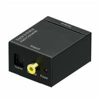ราคา OZTH Optical Coaxial Toslink Digital to Analog Audio Converter Adapter RCA L R 3 5 มม Vary (56607765460)