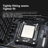 ราคา OZTH Desktopputer เมนบอร์ด CPU Braet LGA1700 Anti ความดันฐานดัดแก้ไขกรอบ INTEL 12th 13th ฝาครอบโปรเซสเซอร์ Vary (53457692671)