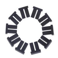 ราคา OZTH 10 ชิ้น ล็อต LC Optical โมดูลฝุ่นปลั๊ก SFP โมดูลไฟเบอร์ฝาครอบป้องกัน Vary (51657692651)