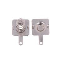 ราคา OZTH 5 ชุด 12MMx12MM เปลี่ยนแบตเตอรี่โลหะสปริงแผ่นสัมผัส Silver Unidirectional Slot สําหรับ AA แบตเตอรี่กรณี Vary (48558646439)