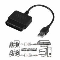 ราคา OZTH สําหรับ PS2 ถึง PS3 อะแดปเตอร์คอนโทรลเลอร์ PlayStation 2 ถึงสาย USB สําหรับพีซี PlayStation3 วารี่ (28894443400)