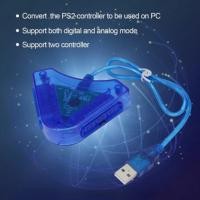 ราคา OZTH USB Dual Player Converter Adapter Cable สําหรับ PS2 USB Game Controller Vary (43229489675)