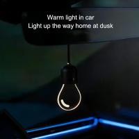 ราคา OZTH แบบพกพาแขวน Auto ภายในจี้เรืองแสง Led Retro หลอดไฟขนาดเล็กรถแขวนเครื่องประดับเหมาะสําหรับการเดินทางยาว ใช้ทุกวัน Vary (57457620311)