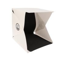 ราคา OZTH การถ่ายภาพ LED Light Room Photo Studio Light เต็นท์กล่องนุ่ม Badrops Photobox สําหรับกล้อง DSLR 22 ซม แบบพกพาพับ Lightbox Vary (57758497608)