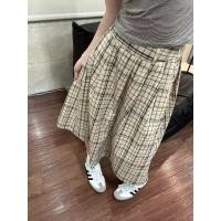 ราคา Seasonal New Style กระโปรงลายสก๊อตสีเหลืองหญิงฤดูร้อนสไตล์ใหม่สไตล์ Preppy All Match เอวสูง a Line กระโปรงความยาวกลาง Che (52955301850)