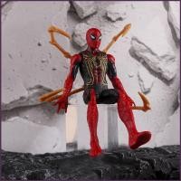 ราคา SC Spider Man Action Figure ข้อต่อพลาสติก movable Spider Man พร้อมไฟตุ๊กตาของเล่นสําหรับเด็กคอลเลกชัน (52107990080)
