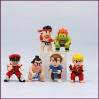 ราคา SC 6pcs SF Street Fighter Action Figure รุ่น Q RYU KEN CHUN LI HONDA BLANKA Vega ตุ๊กตาของเล่นสําหรับของขวัญเด็ก (49058053898)