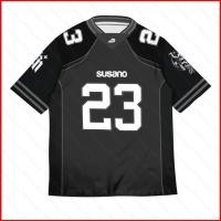 ราคา เสื้อยืดเบสบอล SUSANO No 23 สีดำแขนสั้น สำหรับกีฬาและสวมใส่ทุกวัน (48207999442)
