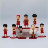 ราคา SC 8pcs SLAM DUNK Action Figure รุ่น Q Sakuragi Akagi Kaede ตุ๊กตาของเล่นเด็กตกแต่งบ้านของขวัญเครื่องประดับ (43027466961)