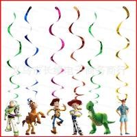 ราคา SQ2 Toy Story การ์ตูนธีมตกแต่งฉลองผ้าปูโต๊ะแบนเนอร์แผ่นกระดาษทิ้งบนโต๊ะอาหาร QS2 (47008024137)