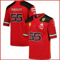 ราคา เสื้อยืดสปอร์ตรุ่นพิเศษ Scuderia Ferrari ปี 2023 2024 ลาย Carlos Sainz แขนสั้น (54557984307)