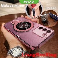 ราคา PBZZ FOR เคส สําหรับvivo V27 5g VIVO V27E VIVO V27 PRO VIVO Y100 2023 5Gเคสโทรศัพท์Softcaseซิลิโคนกันกระแทกออกแบบใหม่ใสความงามกระจกเครื่องสําอางพร้อมผู้ถือSFSHZJ01 (25338459037)
