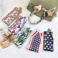 ราคา ผ้าพันคอดизайнเกาหลี สองด้าน ปรับได้หลายสไตล์ สำหรับฤดูใบไม้ผลิและฤดูใบไม้ร่วง พร้อมสายคล้องแบบริบบิ้นยาว (57256898461)