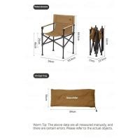 ราคา Naturehike Camping Chair เก้าอี้แคมป์ปิ้ง พับได้ ของใหม่ สีดำา (50257670872)