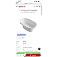 ราคา KOHLER อ่างอาบน้ำเหล็กหล่อ VINTAGE แบบตั้งลอย รุ่น K 700T 0 (16995387333)