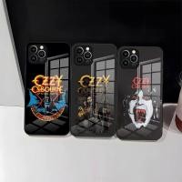 ราคา BK 1 Rock Band Ozzy Osbourne เคสโทรศัพท์กระจกนิรภัยสําหรับ iPhone 17 15 Pro Max 13 12 Mini 11 14 Plus X XR XS 8 7 Plus SE ฝาครอบ 0564 (24772006851)