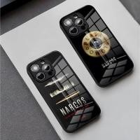 ราคา BK 1 Plata O Plomo Narcos Pablo Escobar เคสโทรศัพท์สําหรับ IPhone 16 Pro Max 15 Plus 14 Pro 12 11 13 Mini X XR 6 SE ฝาครอบแก้ว (51658566357)