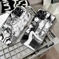 ราคา BK 1 สยองขวัญการ์ตูน junji ito Tees สยองขวัญ Tomie เคสโทรศัพท์กระจกนิรภัยสําหรับ IPhone 17 15 14 11 12 Pro 14 17 15 Plus 13 14 Pro MAX XR ครอบคลุม (25785013386)