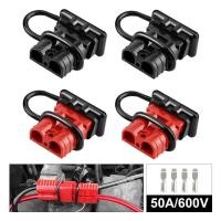 ราคา 2PCS สําหรับ 50A 175A ปลั๊กสาย Terminal แบตเตอรี่ Power Connector Kit ปลั๊กด่วนแบตเตอรี่ชาร์จ Connector (55552938110)