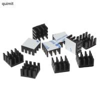 ราคา QUIM 10pcs ฮีทซิงค์ Assortment Kit สําหรับเทปความร้อนขนาดเล็ก Cooler อลูมิเนียมความร้อนชุดอ่างล้างจานสําหรับ Cooling PC แล็ปท็อป CPU (54802617763)