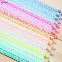 ราคา QUIM 30 ชิ้น Luminous Lucky Star พับ Origami กระดาษ Lucky Star Origami กระดาษริบบิ้น (44178574008)