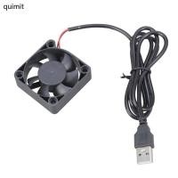 ราคา QUIM USB 5V 5015 Blower พัดลมเสียงรบกวนต่ํา Cooling สําหรับเครื่องพิมพ์ PC CPU แขนแบริ่งพัดลม (41926926827)