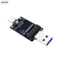ราคา Quim M 2 ถึง USB A Type C SSD Enclosure อะแดปเตอร์ M 2 NVME Interposer Board (28319968680)